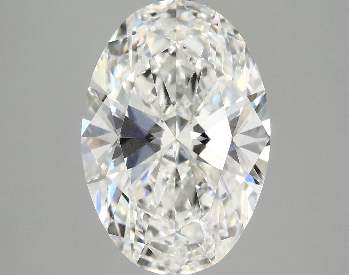3.90 ct. oval Lab Grown Diamond front image