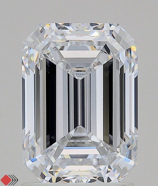 2.50 ct. emerald Lab Grown Diamond front image