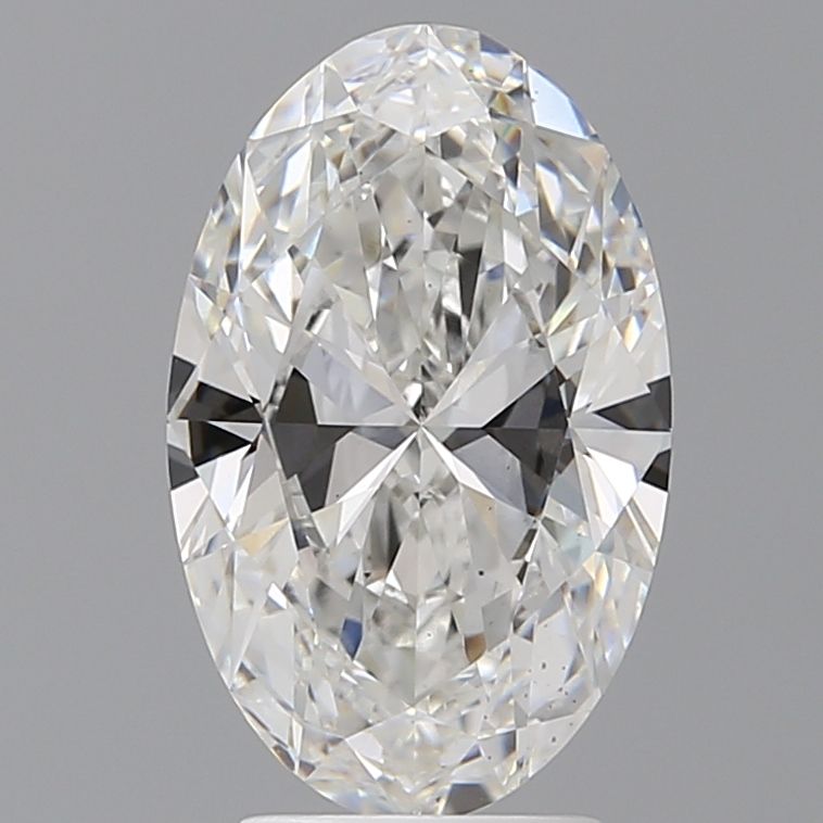 3.50 ct. oval Lab Grown Diamond front image