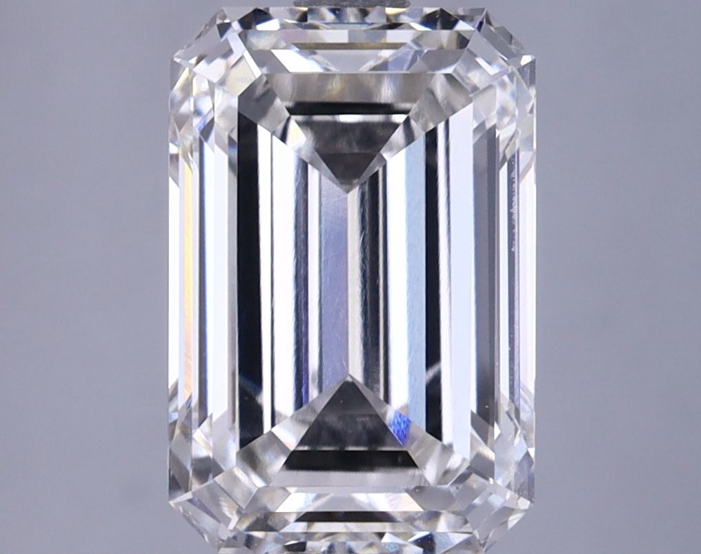 3.78 ct. emerald Lab Grown Diamond front image