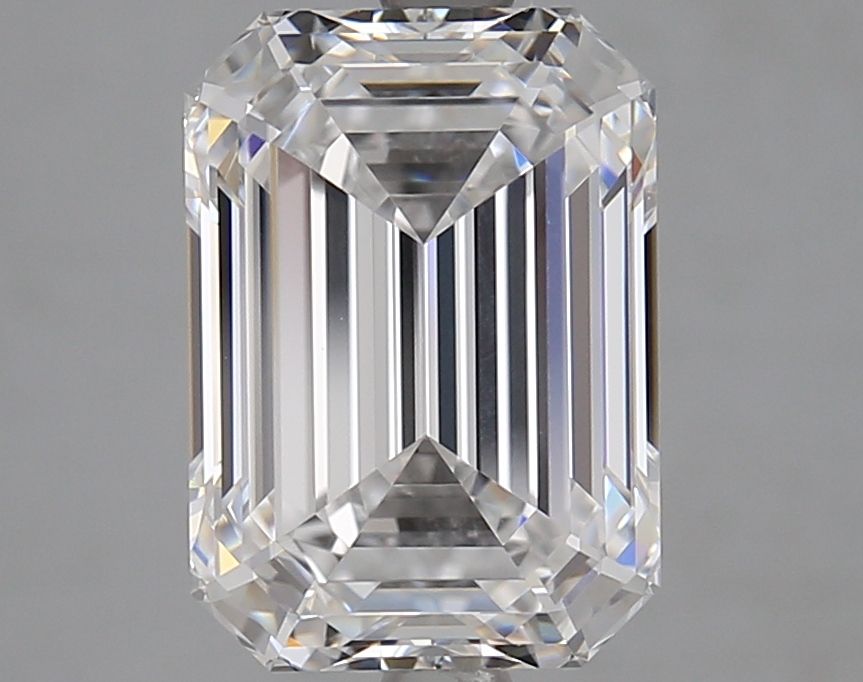Diamant Émeraude 4.20 ct - Couleur D - Pureté VVS1