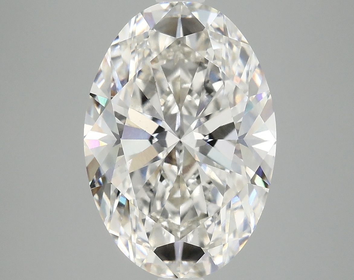 5.02 ct. oval Lab Grown Diamond front image