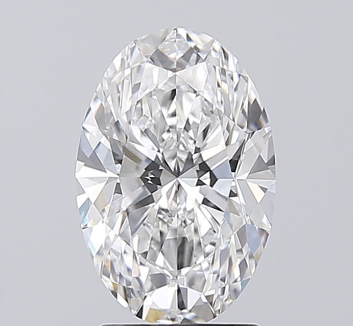 3.01 ct. oval Lab Grown Diamond front image