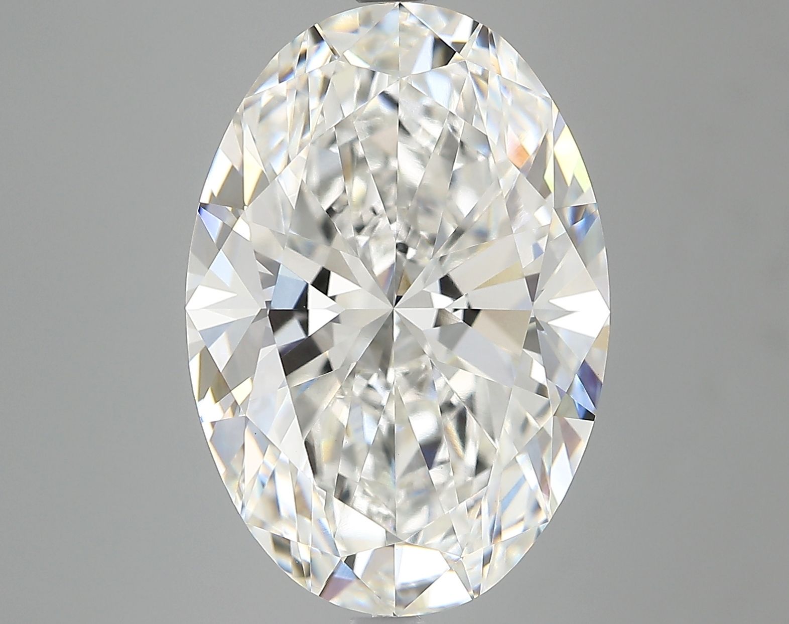 8.03 ct. oval Lab Grown Diamond front image