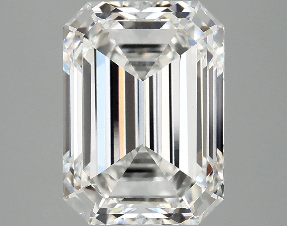 4.09 ct. emerald Lab Grown Diamond front image