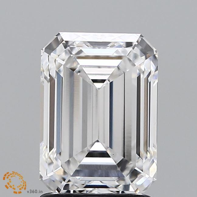 2.10 ct. emerald Lab Grown Diamond front image