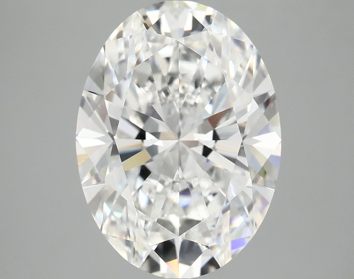 5.10 ct. oval Lab Grown Diamond front image