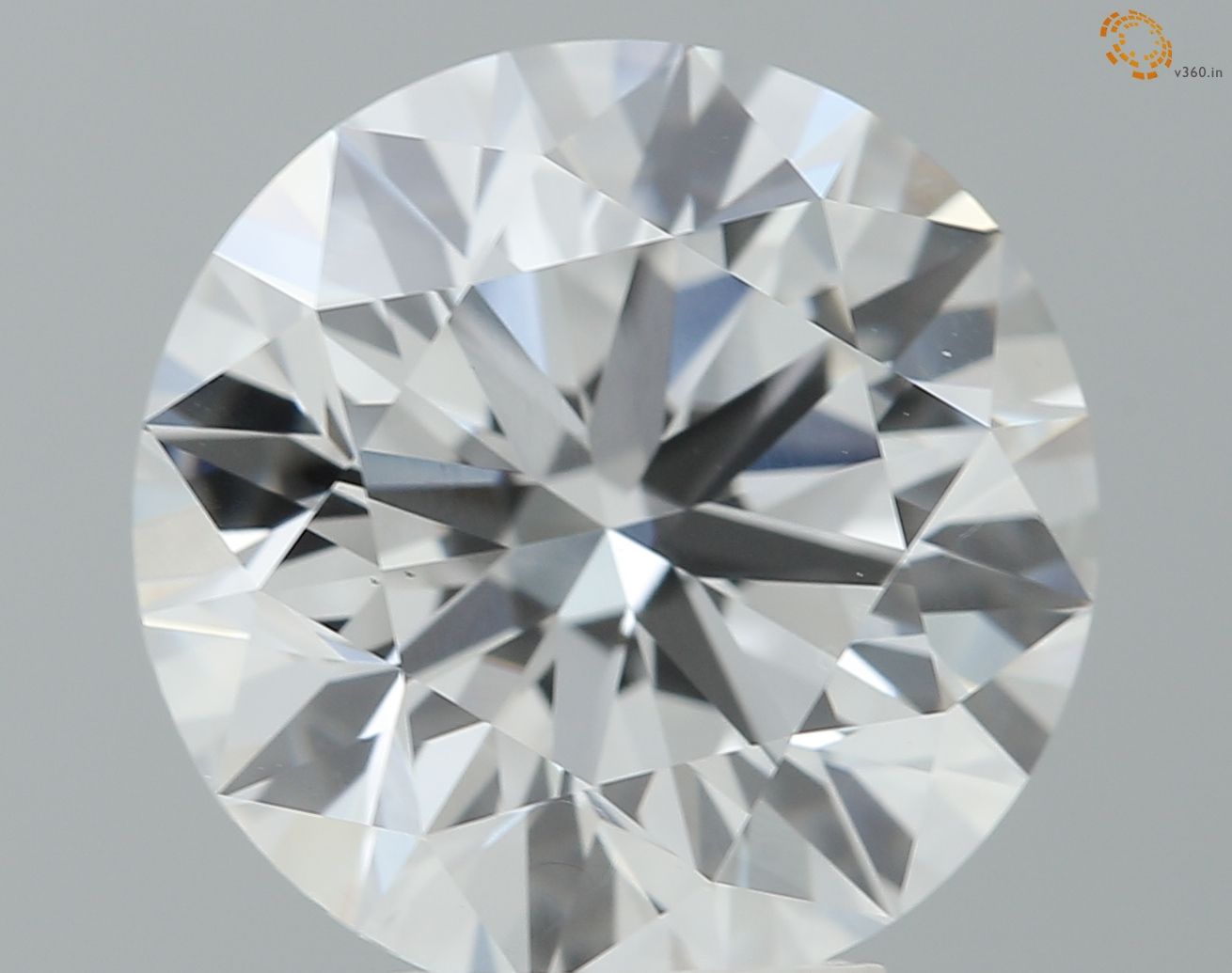 5.13 ct. round Lab Grown Diamond front image
