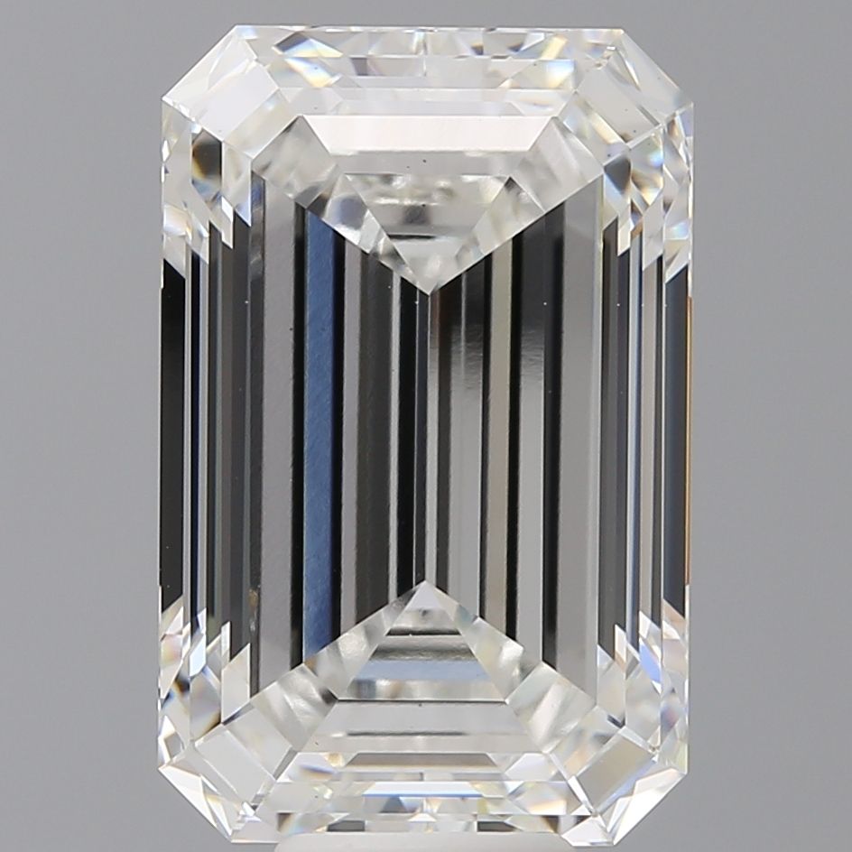 11.58 ct. emerald Lab Grown Diamond front image