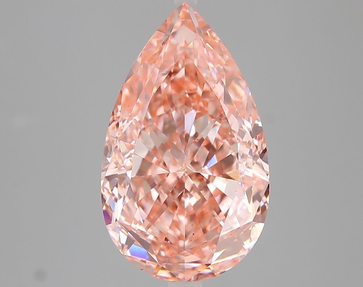 6.03 ct. pear Lab Grown Diamond front image