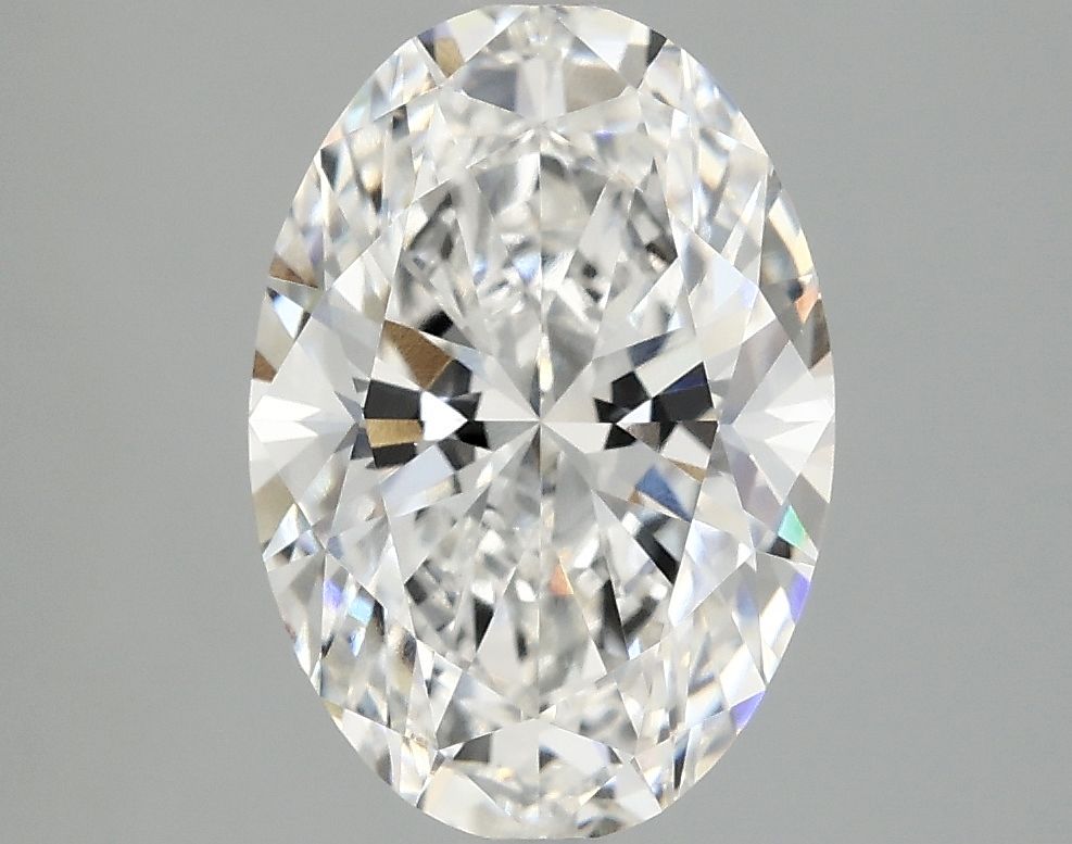 3.01 ct. oval Lab Grown Diamond front image