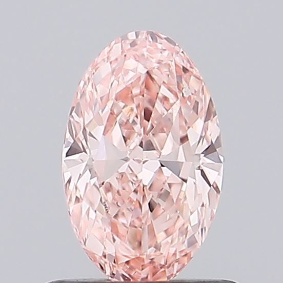 0.48 CT Fancy Intense Pink OVAL