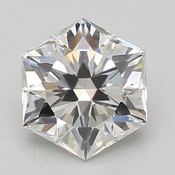 1.75 ct lab-grown Hexagonal Diamond