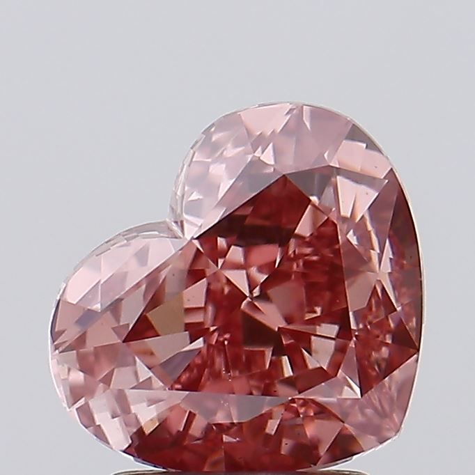 2.54 ct. heart Lab Grown Diamond front image