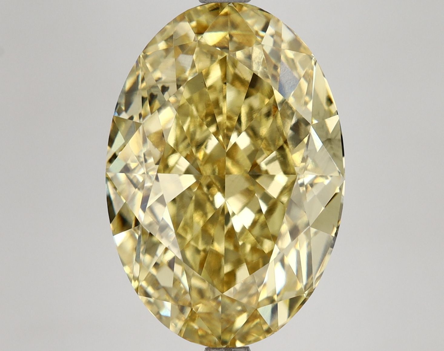 9.77 ct. oval Lab Grown Diamond front image