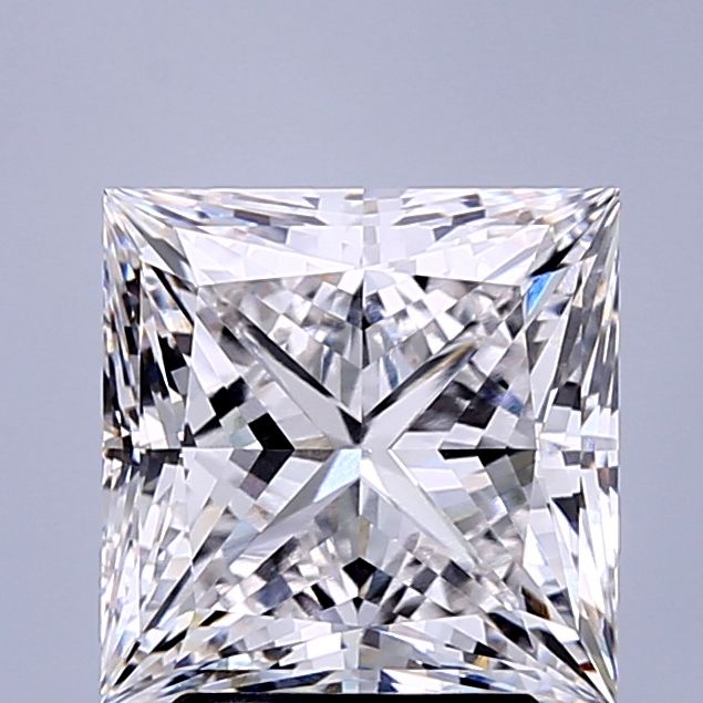 3.59 ct. princess Lab Grown Diamond front image