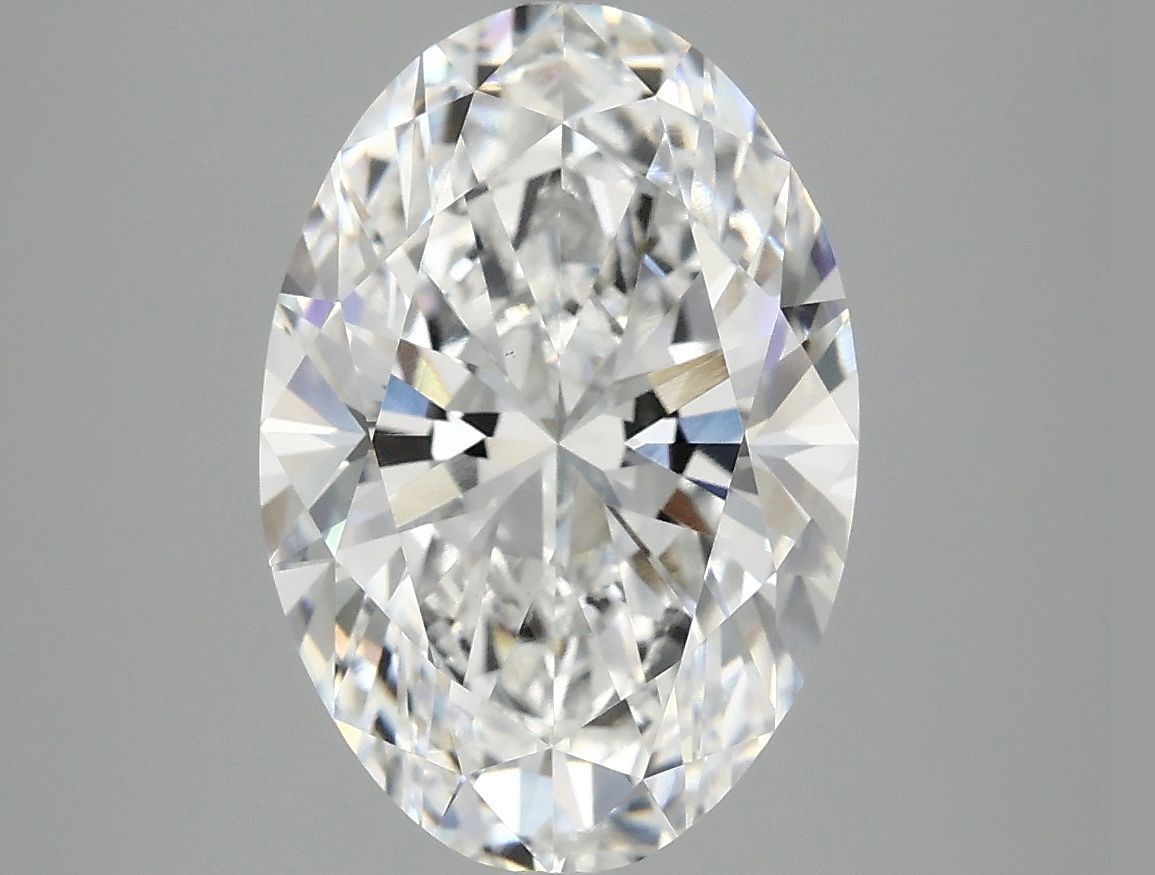 3.91 ct. oval Lab Grown Diamond front image