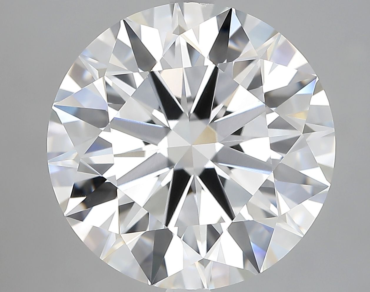 6.05 ct. round Lab Grown Diamond front image