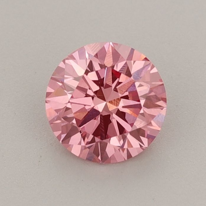 0.68 CT Fancy Vivid Pink ROUND