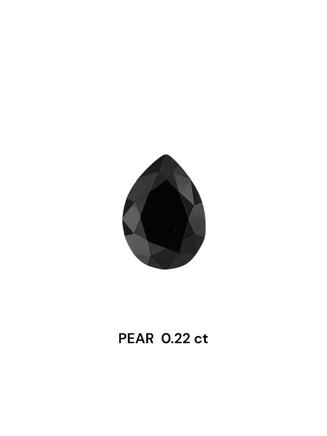 Diament 0.22 ct Fancy Black/VVS2