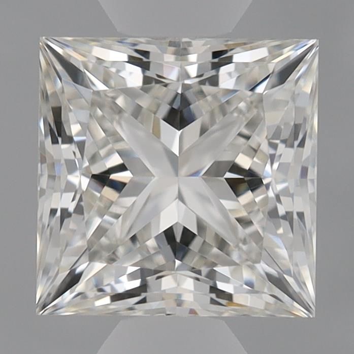 0.71 ct lab-grown Princess Diamond