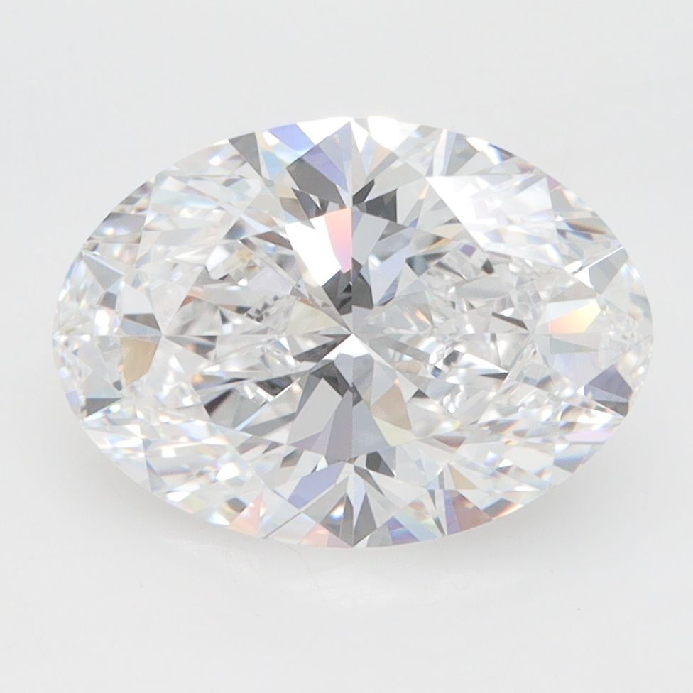 3.07 ct. oval Lab Grown Diamond front image