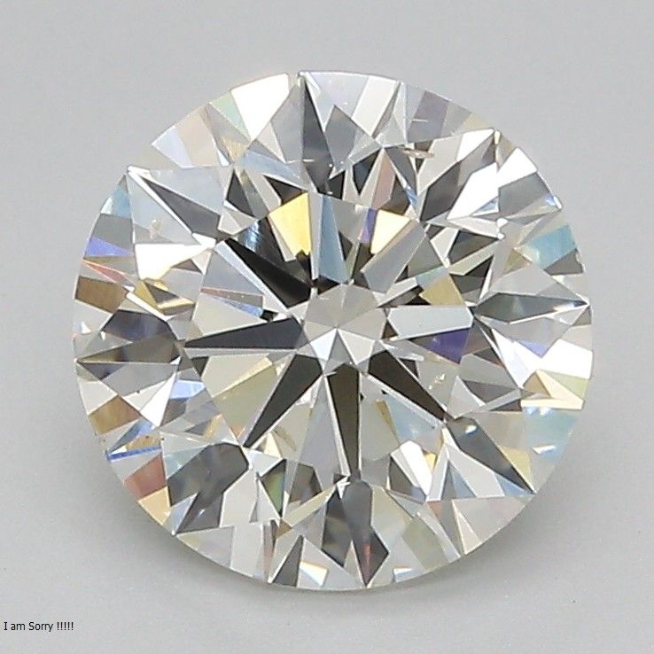 2.46 ct. round Lab Grown Diamond front image