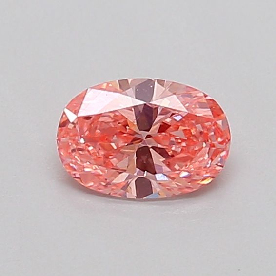0.39 CT Fancy Vivid Pink OVAL
