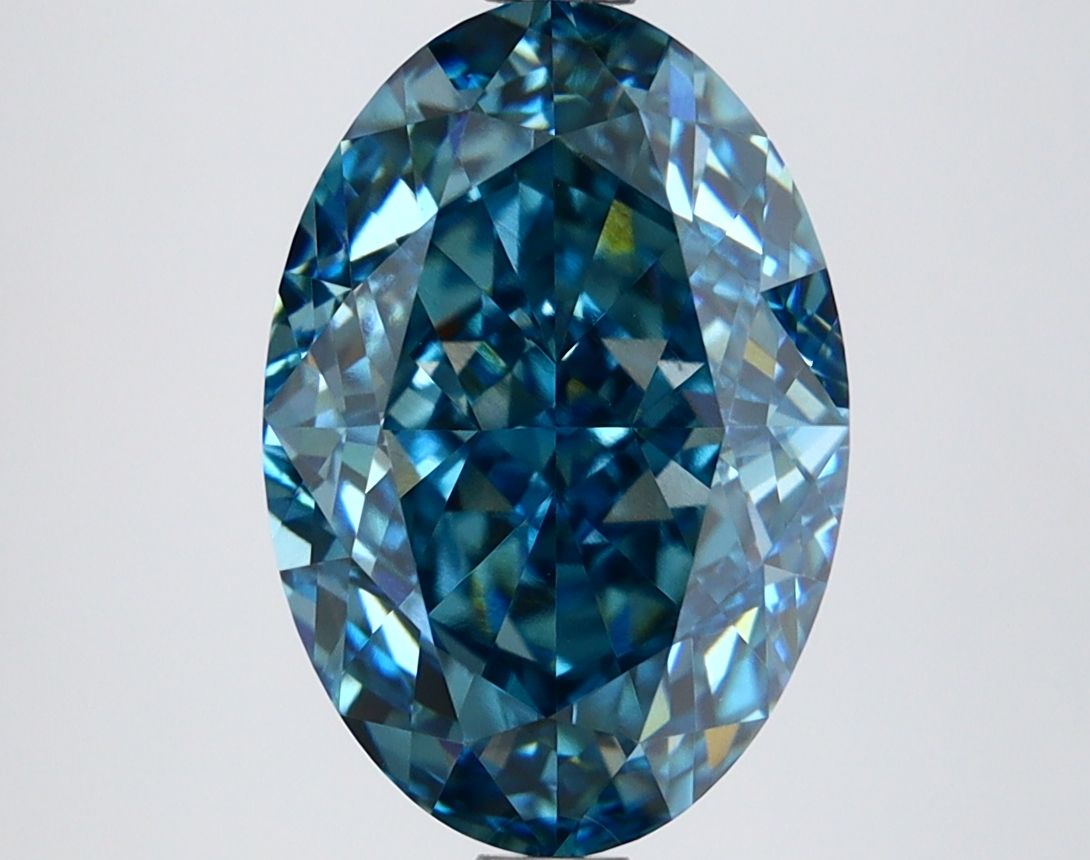 4.09 ct. oval Lab Grown Diamond front image