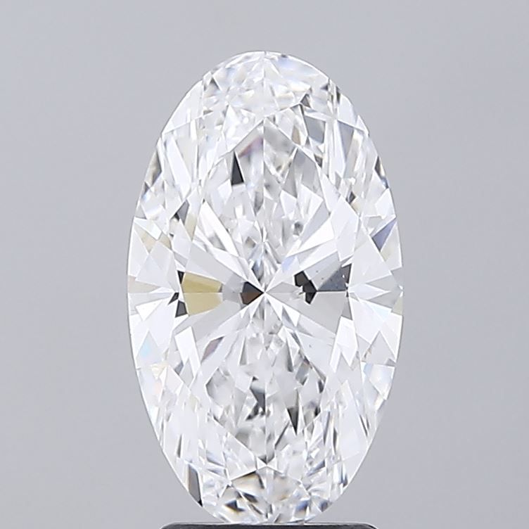 3.01 ct. oval Lab Grown Diamond front image