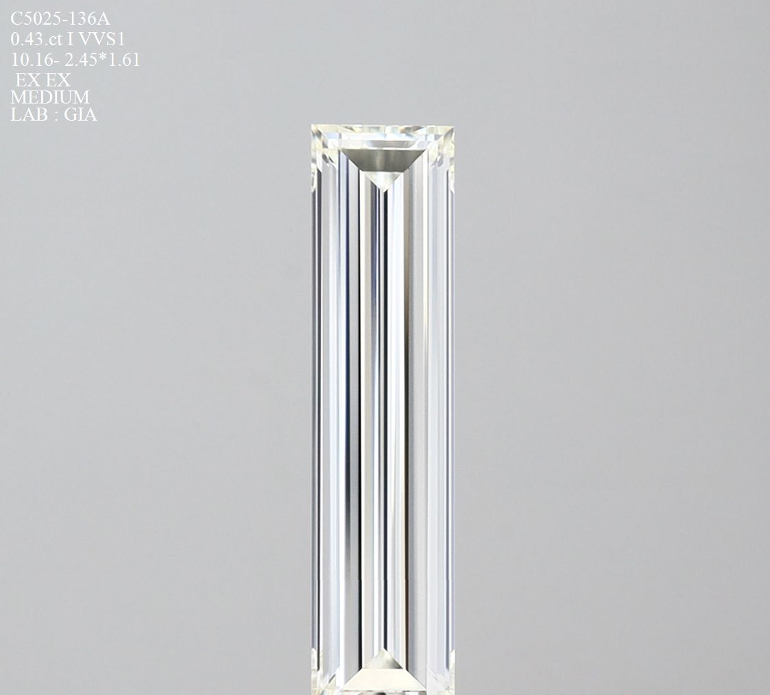 Diament 0.43 ct I/VVS1