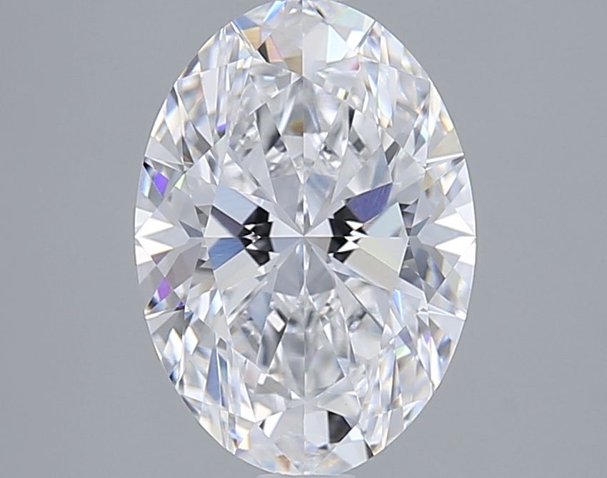 2.07 ct. oval Lab Grown Diamond front image