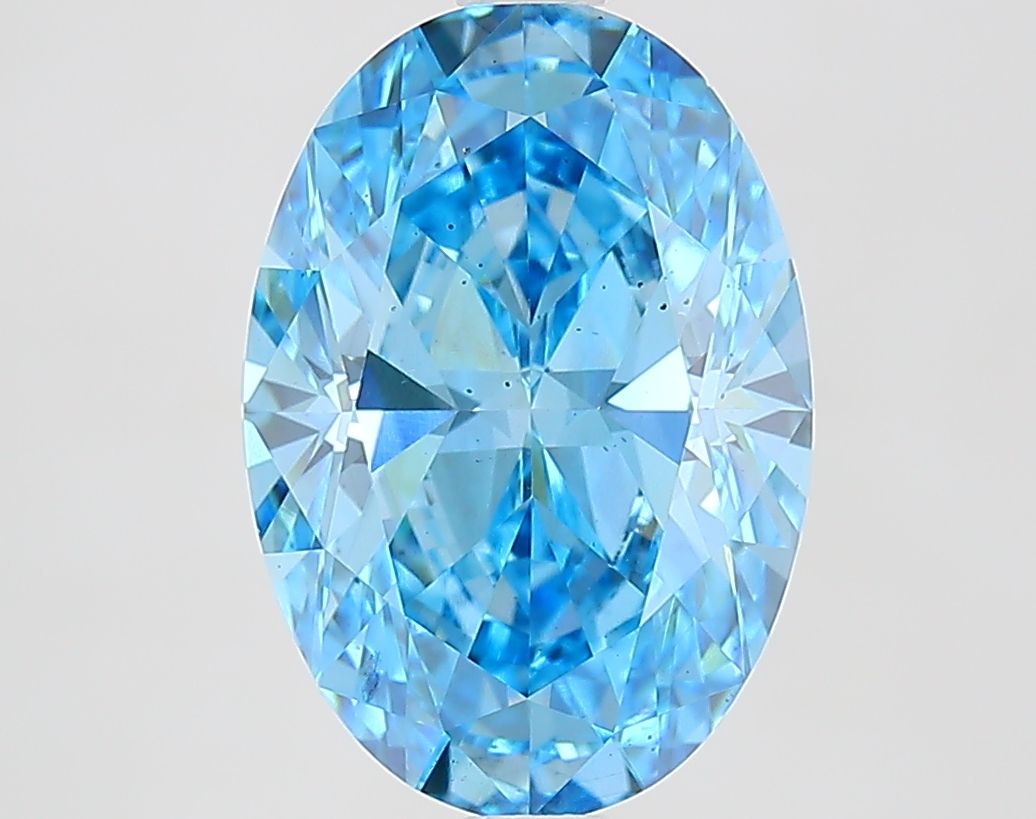 3.55 ct. oval Lab Grown Diamond front image