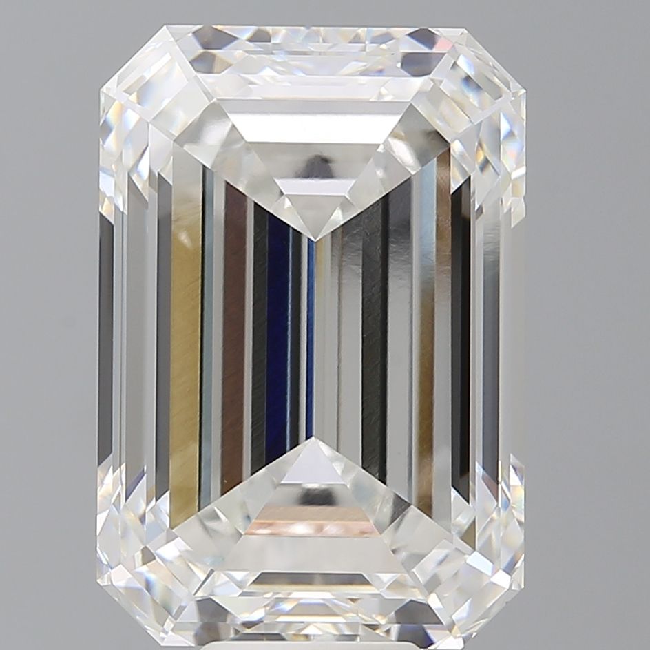 12.60 ct. emerald Lab Grown Diamond front image