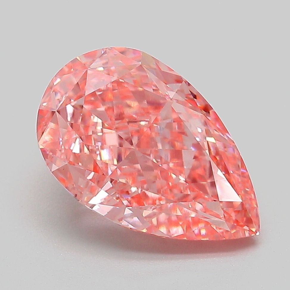 3.66 ct. pear Lab Grown Diamond front image