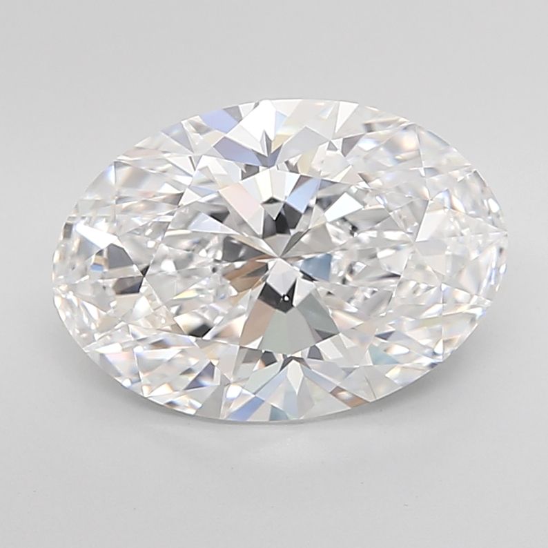 4.42 ct. oval Lab Grown Diamond front image