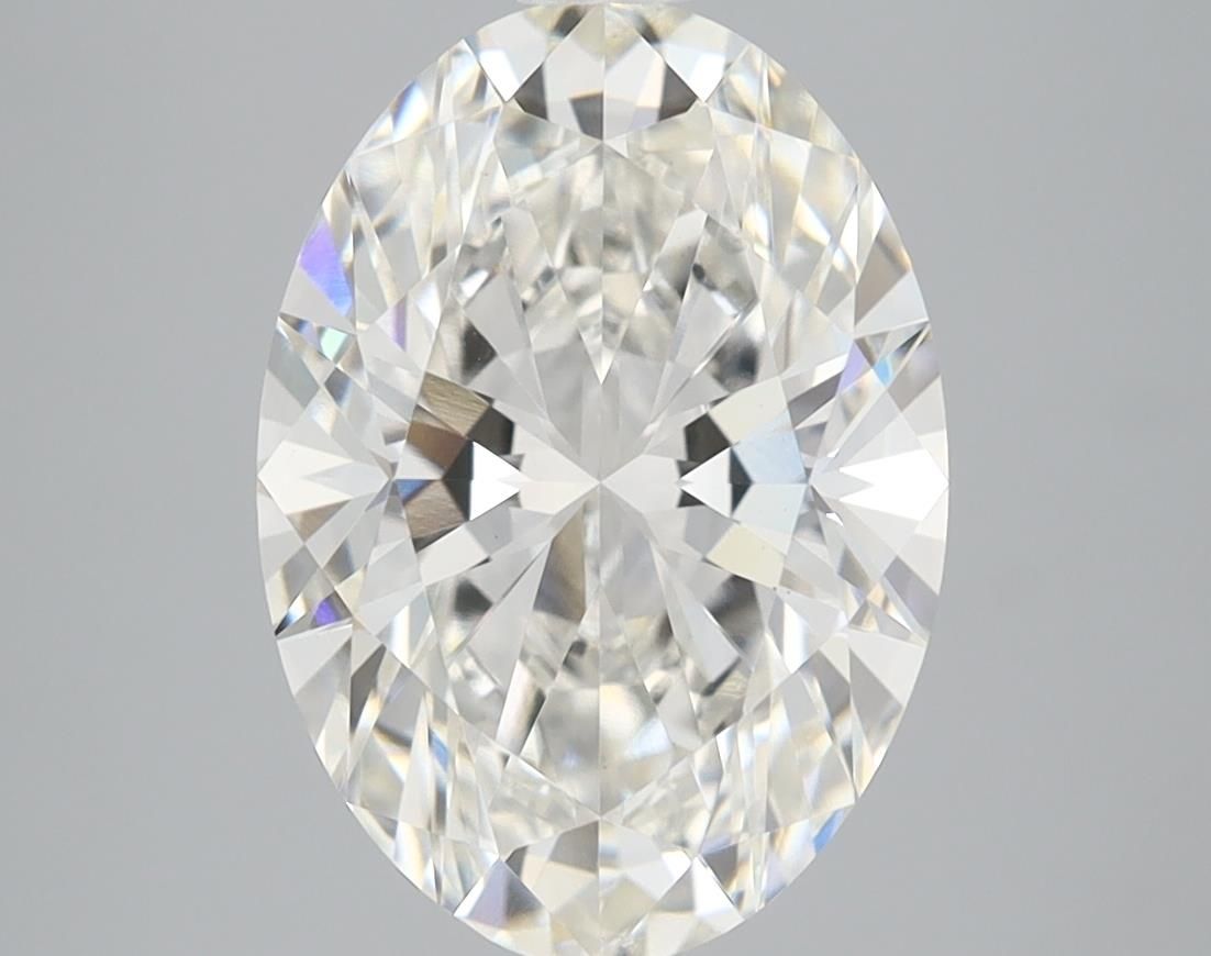 3.66 ct. oval Lab Grown Diamond front image
