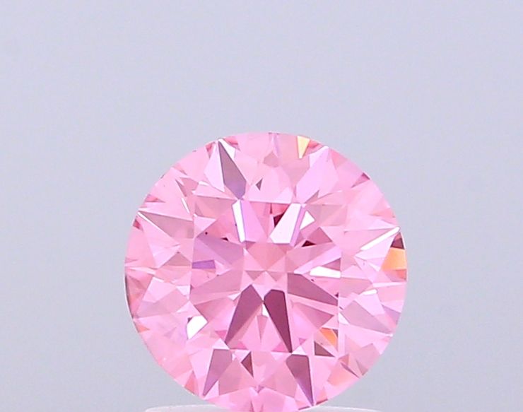 1.0 CT Fancy Vivid Pink ROUND