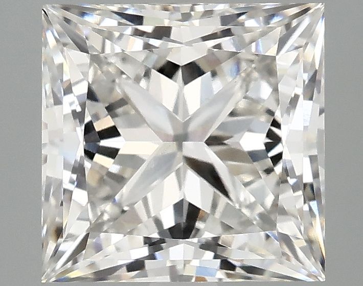 3.02 ct. princess Lab Grown Diamond front image