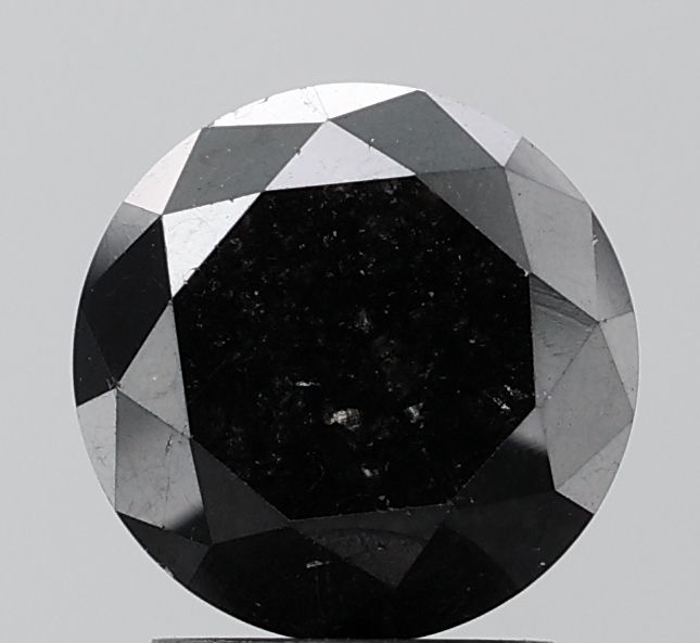 Diament 2.81 ct Fancy Black/VS2