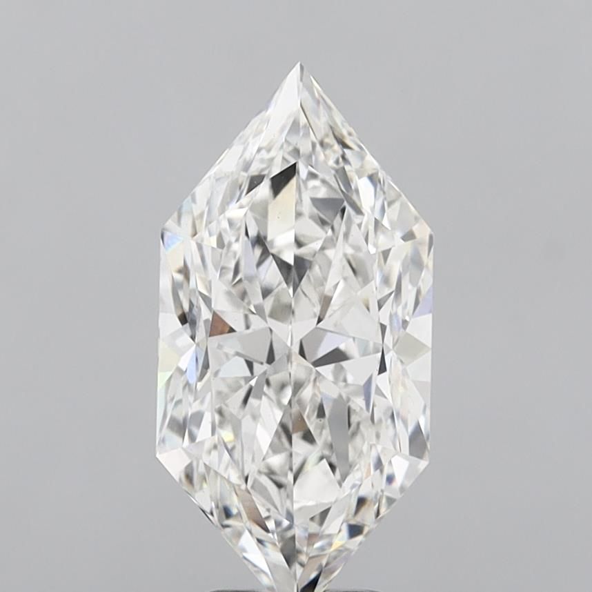 5.04 ct lab-grown Hexagonal Diamond