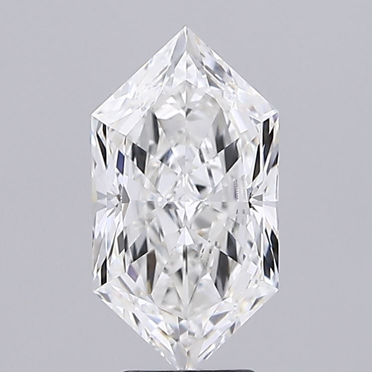 4.03 ct lab-grown Hexagonal Diamond
