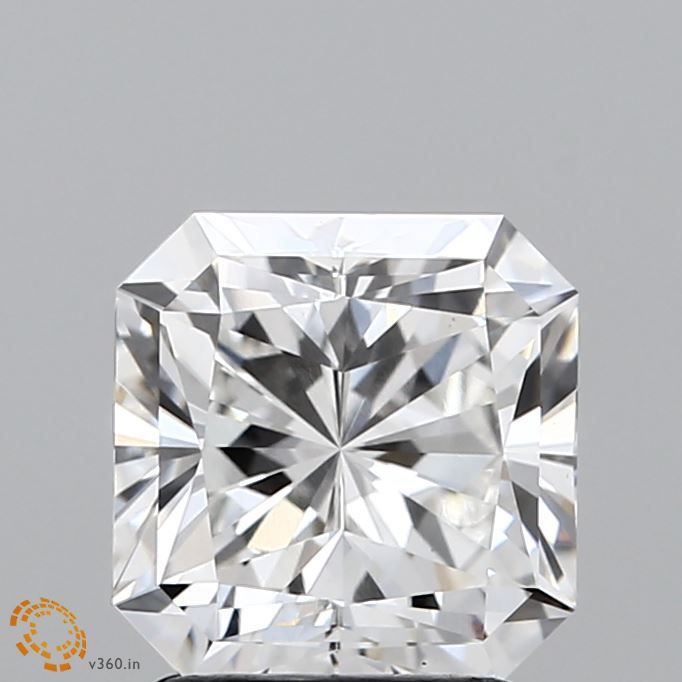 2.18 ct lab-grown Square radiant Diamond