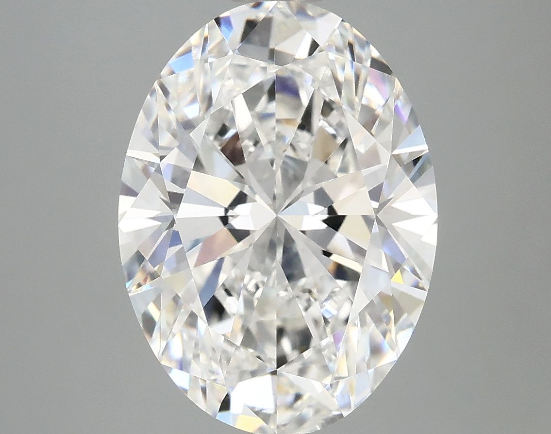 5.01 ct. oval Lab Grown Diamond front image