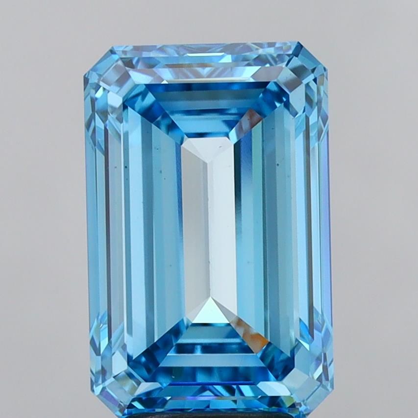 5.51 ct. emerald Lab Grown Diamond front image