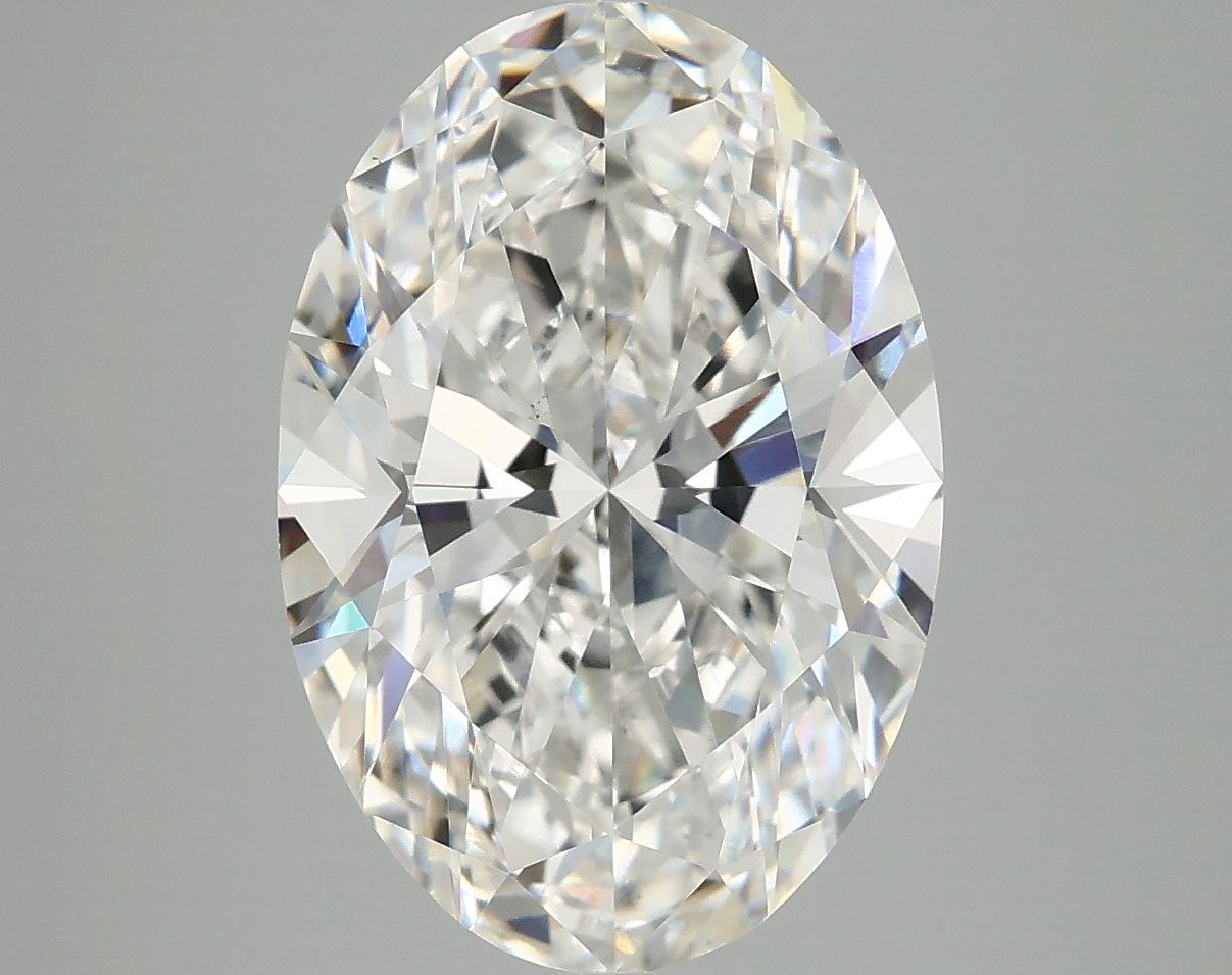 5.09 ct. oval Lab Grown Diamond front image