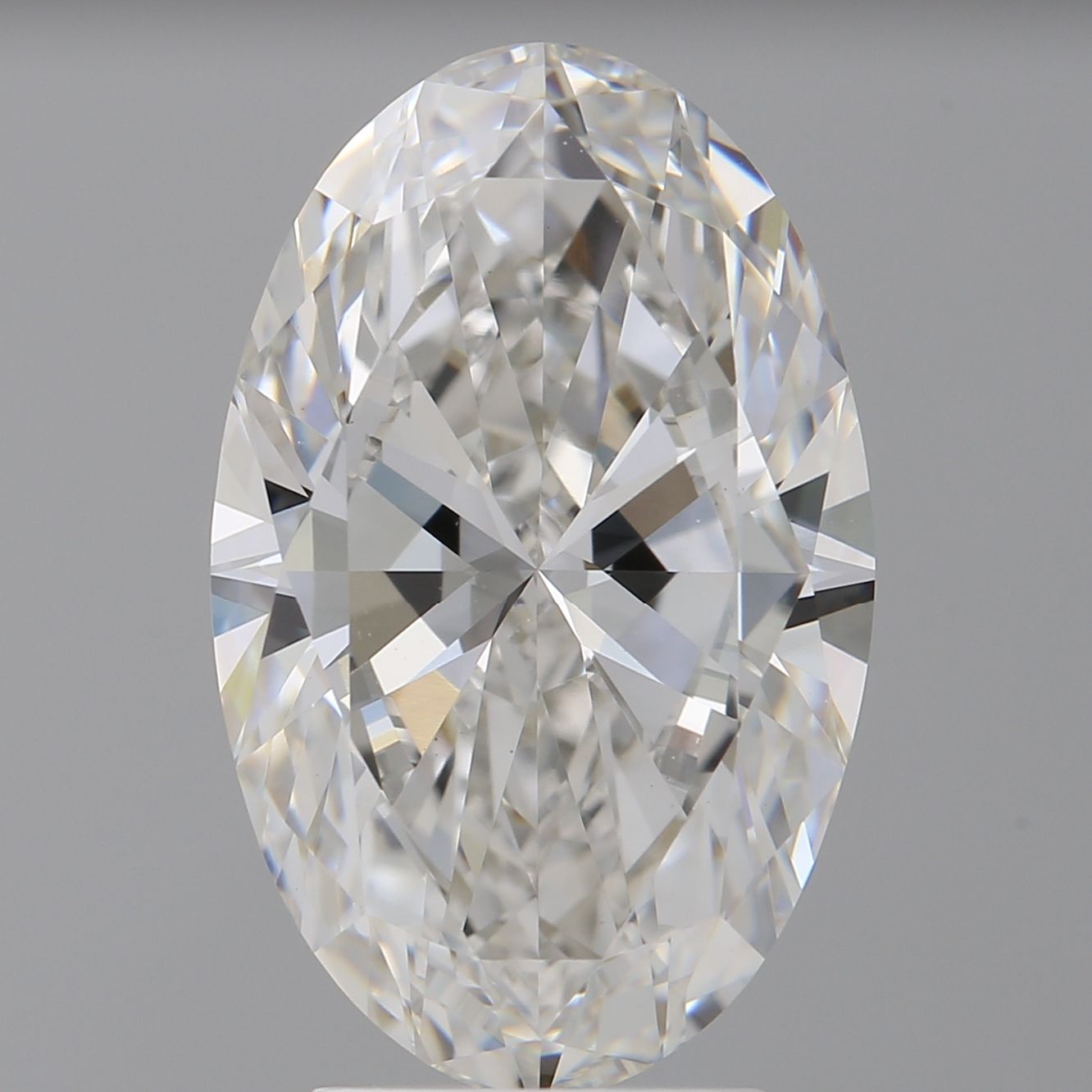 4.04 ct. oval Lab Grown Diamond front image