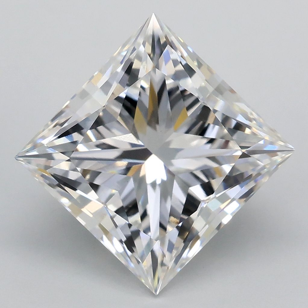 4.09 ct. princess Lab Grown Diamond front image