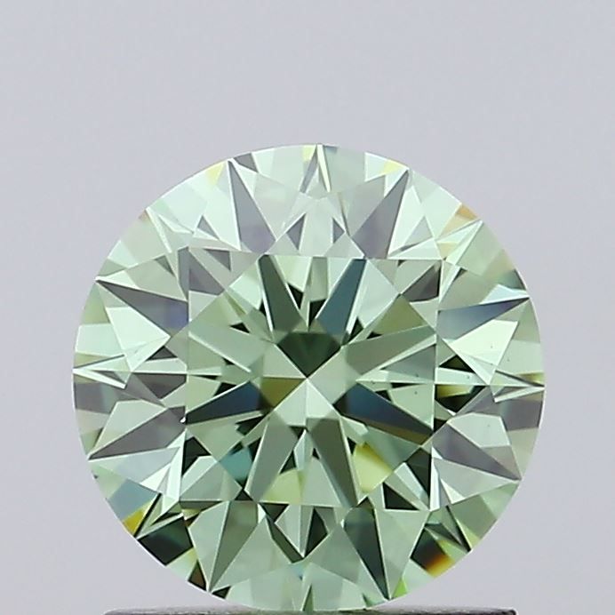 1.22 CT Fancy Vivid Green ROUND
