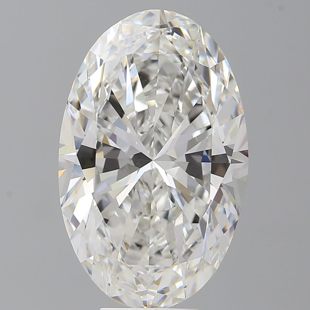 9.08 ct. oval Lab Grown Diamond front image